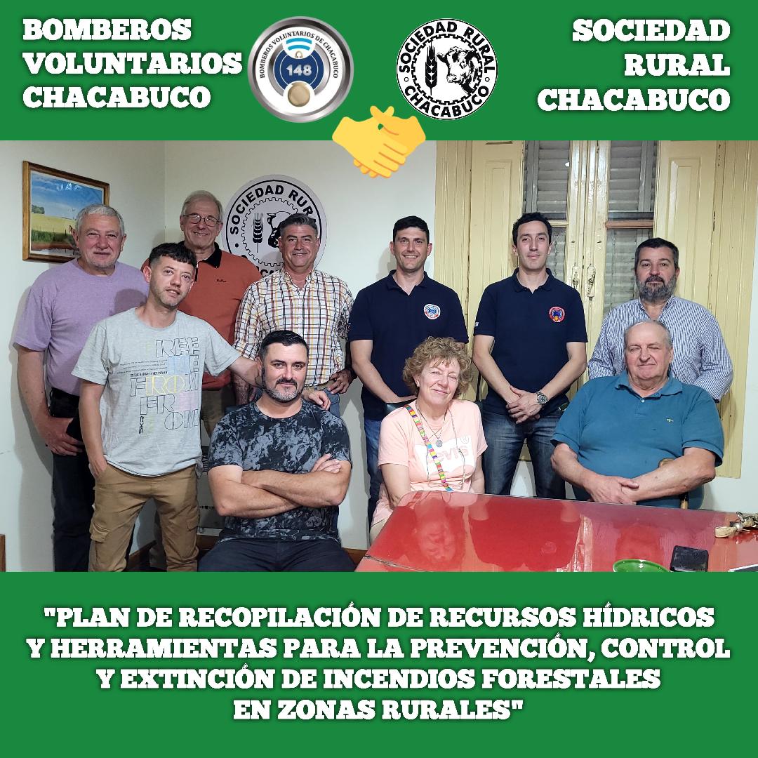 SOC. RURAL CHACABUCO Y BOMBEROS: PLAN DE RECOPILACIÓN DE DATOS